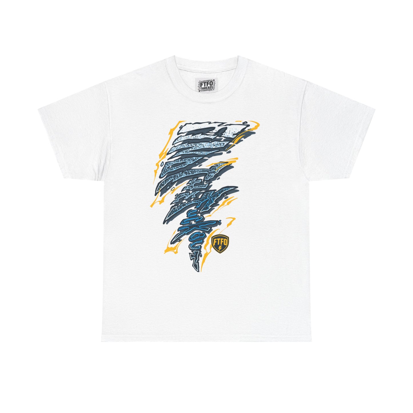 FTFO Threads Vertical Statement Tee