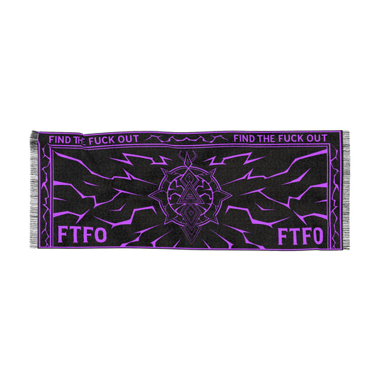 FTFO Signature Pashmina — Neon Violet Edition