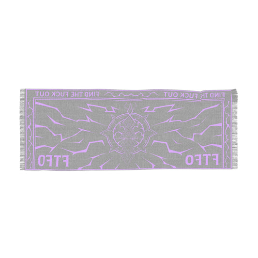 FTFO Signature Pashmina — Neon Violet Edition