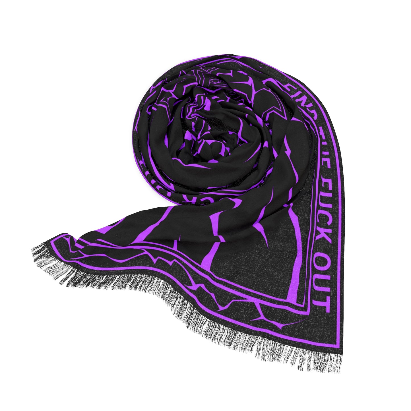 FTFO Signature Pashmina — Neon Violet Edition